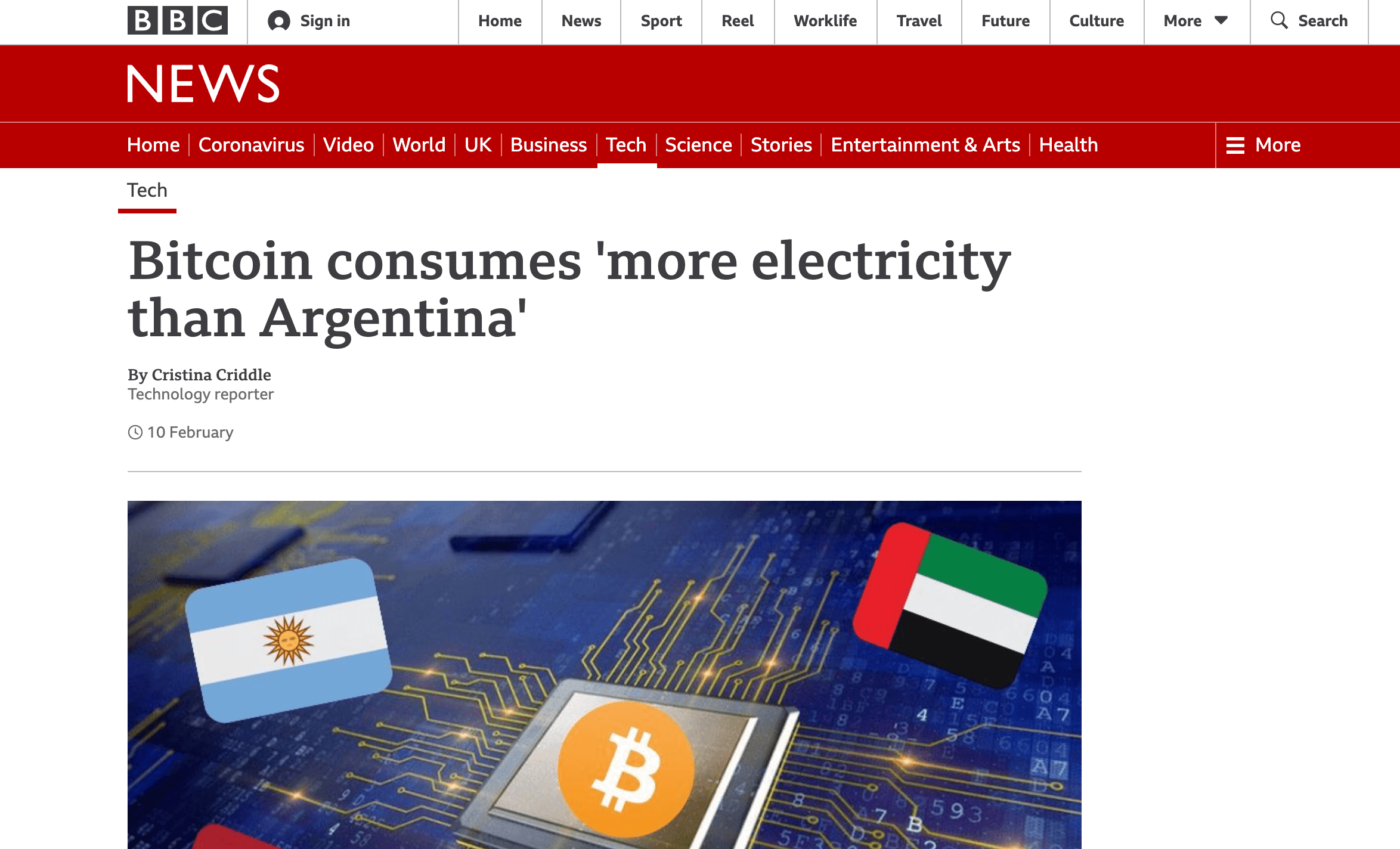 BBC on Bitcoin mining